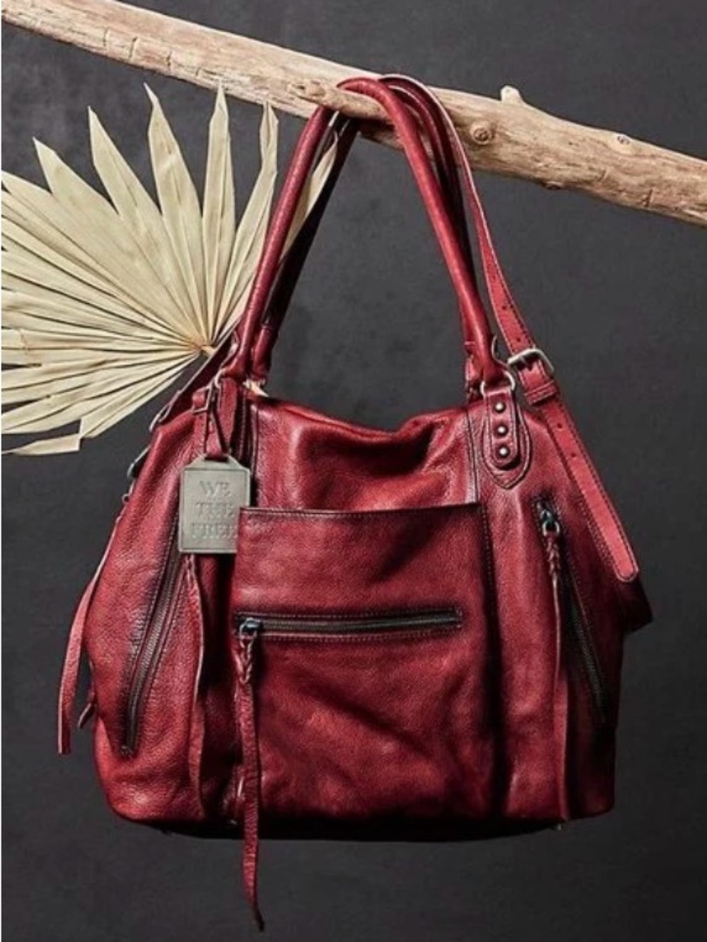 🔥 NWT We The Free Emerson Tote Bag in Red Rock - SOLD OUT COLOR